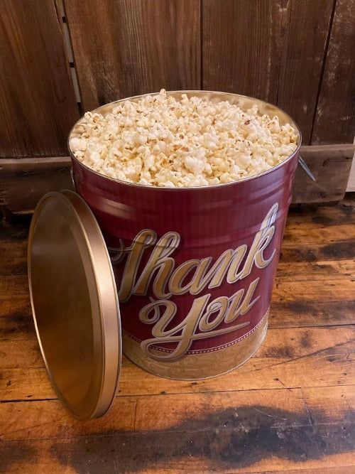 6.5 Gallon Popcorn Tin Regular Shipping