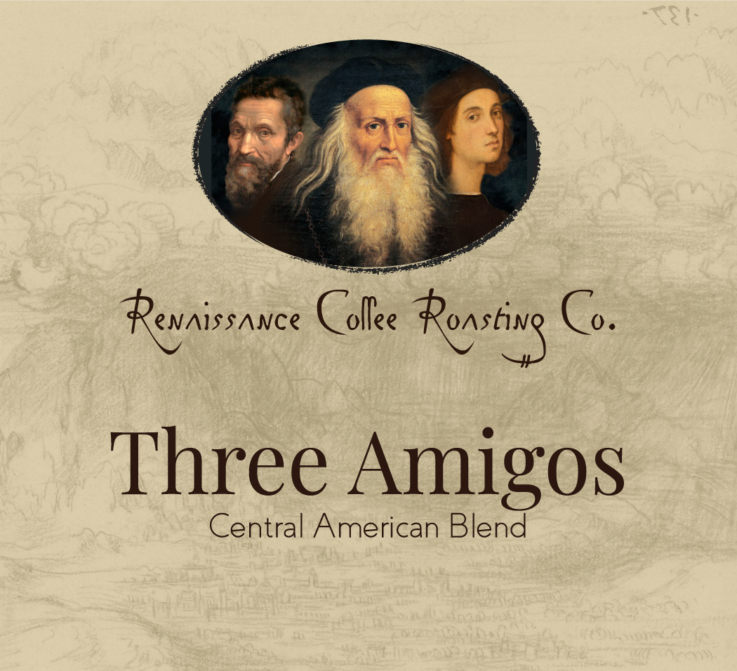 THREE AMIGOS - SOUTH AMERICAN BLEND - DARK ROAST