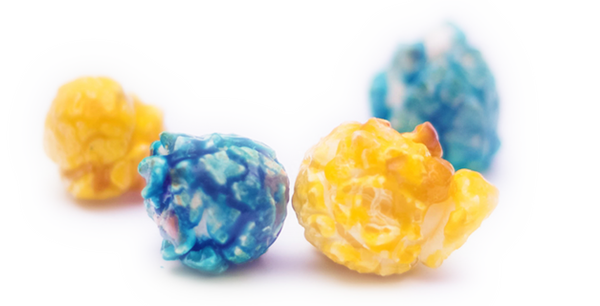 Bulk Blue Raspberry & Lemon Popcorn