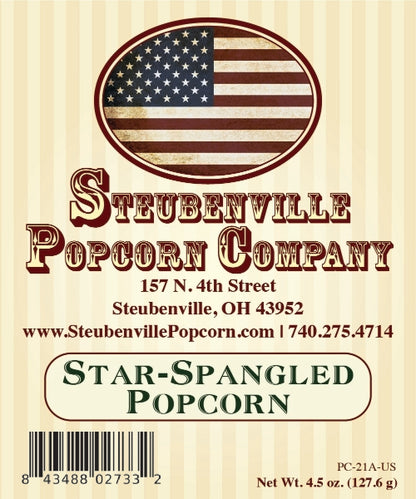 Star-Spangled Popcorn (Raspberry, Cherry, Vanilla)